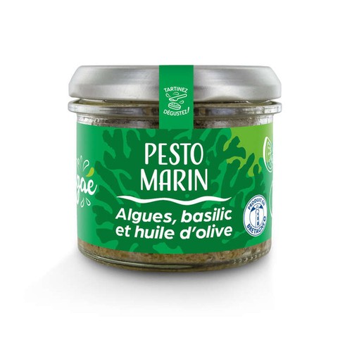 Algaé Pesto d'algues basilic et huile olive 90g