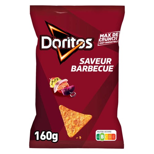 Doritos Chips Tortilla Goût Barbecue 160g