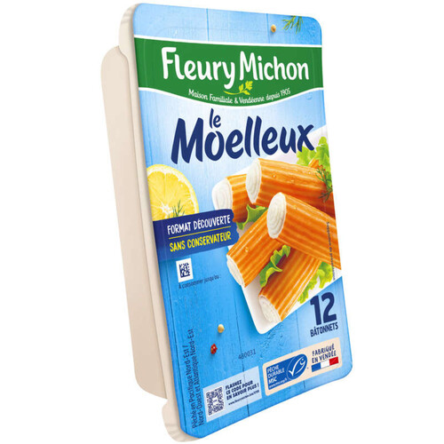 Fleury Michon Surimi Le Délicieux 12 bâtonnets