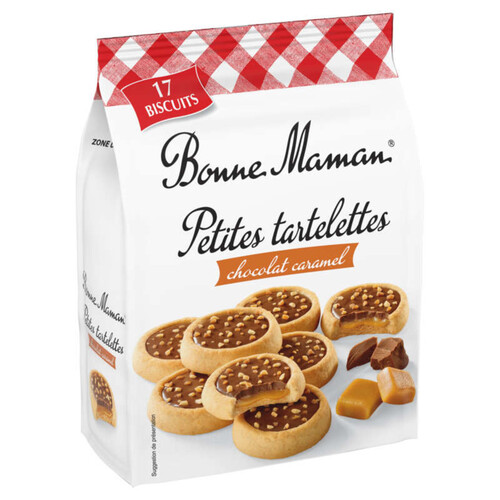 Bonne Maman Petites Tartelettes Chocolat Caramel 250g