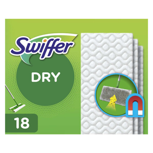 Swiffer Dry recharge balais x18