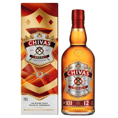 Chivas Régal Whisky Ecosse Blended 12 Ans 70cl