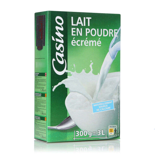 Casino Lait instantané en poudre - Ecrémé - 300g