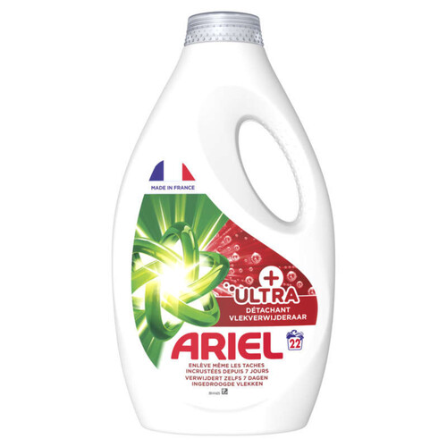 Ariel Lessive Liquide Ultra 22 Lavages 990 ml