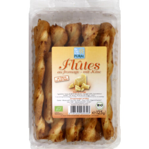 [Par Naturalia] Pural Flutes Au Fromage 125G Bio