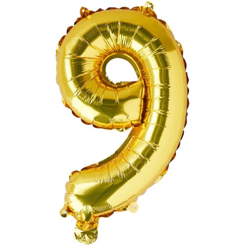 Monoprix Ballon Anniversaire Chiffre N°9