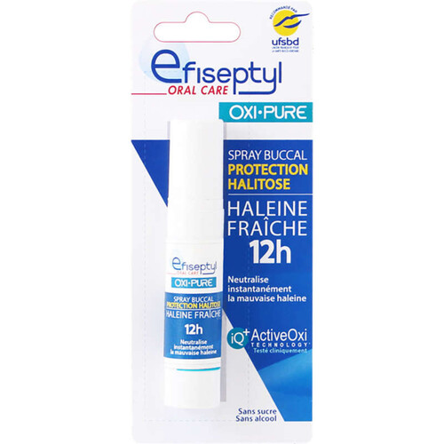 Efiseptyl Efiseptil Spray Buccal Oxipure 9Ml 75ml