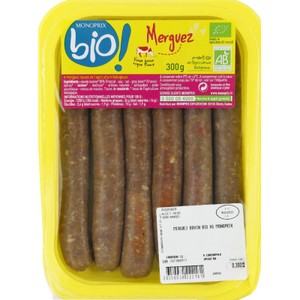 Monoprix Bio Merguez 300g
