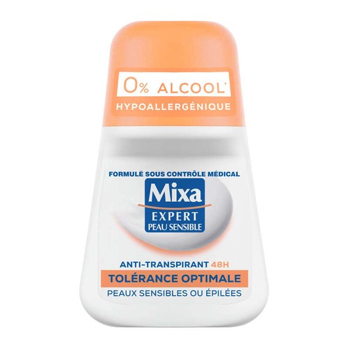 Mixa Déodorant Roll-on Tolérance Optimale 50ml