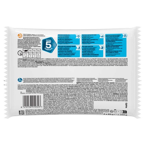 Perfect Fit Sachet Repas Poulet Saumon Pour Chats Stérilisés 4x85g