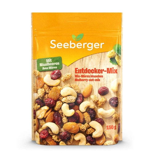 Seeberger Mix-Mûres blanches 150g