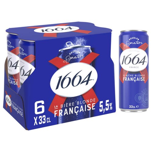 1664 Bière Blonde 6x33cl