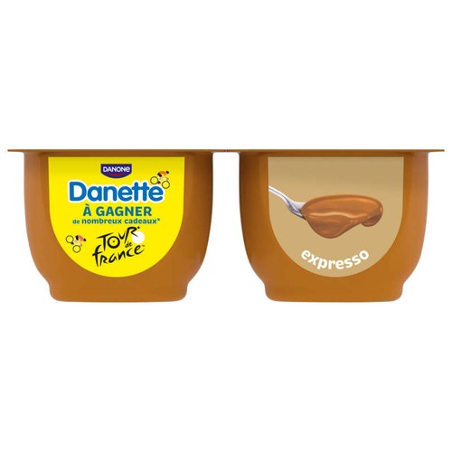 Danette Crème Dessert Café Expresso 4x125g