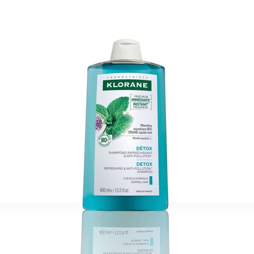 [Para] Klorane Menthe Aquatique Shampoing Détox à la Menthe Bio 400ml
