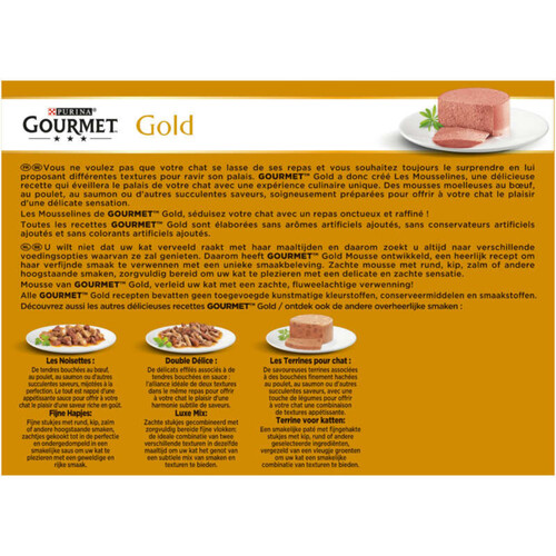 Gourmet Gold Les Mousselines 24X85G