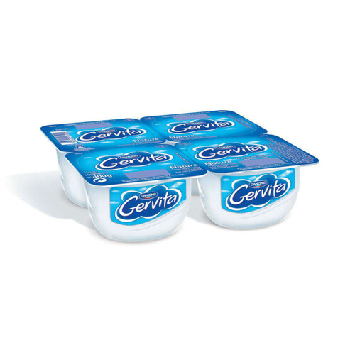 Gervita Fromage Blanc Mousse Nature 4x100g