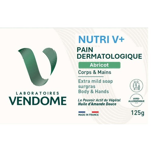NUTRIV+ Pain dermatologique abricot 100g