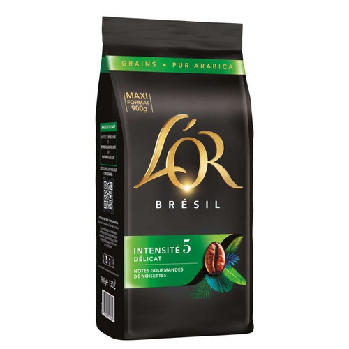 L'Or Premium Brésil Café en Grains 900g