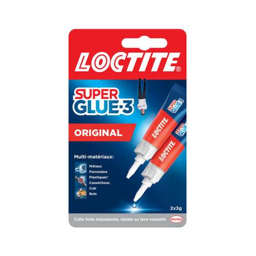 Loctite Tubes Super Glue-3 Universelle X2 3G