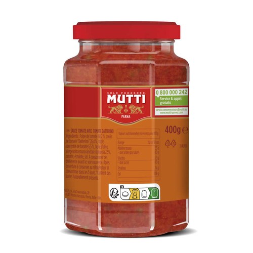 Mutti Sauce tomates cuisinées 400g
