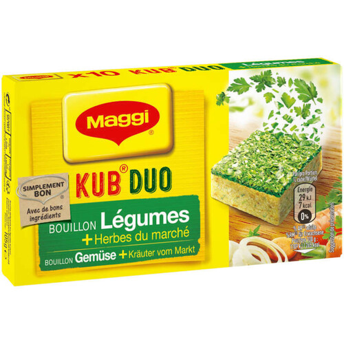 Maggi Bouillons Aux Légumes Et À L'Huile D'Olive 105G
