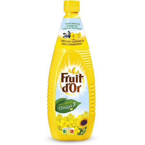 Fruit d'Or huile de tournesol 1L