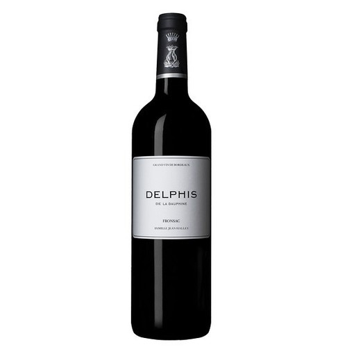 Delphis de Château La Dauphine Bordeaux Fronsac A.O.P. Rouge Bio 75CL