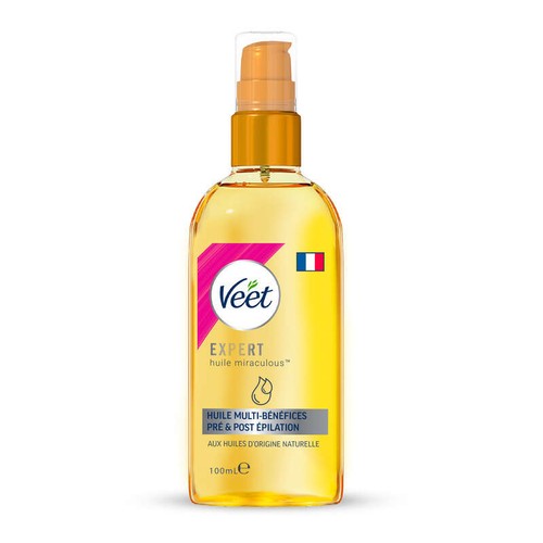 Veet Expert Huile Miraculeuse Pré et Post Epilation 100ml