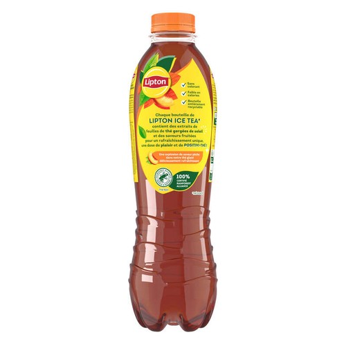 Lipton Ice Tea Thé Glacé Saveur Pêche 1L