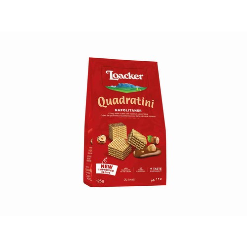 Loacker Quadratini Noisette 125g