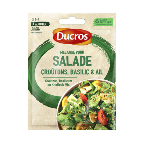 Ducros Mélange pour Salade croûtons, basilic et ail 18g