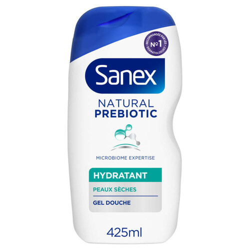 Sanex Gel douche Natural Prebiotic Hydratant 425ml