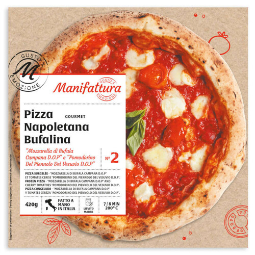 Manifattura pizza napoletana bufalina 420g