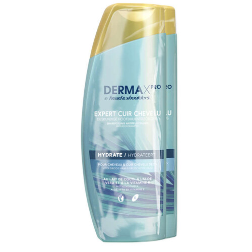 Derma Pro Shampoing Antipelliculaire Hydrate 2x225ml