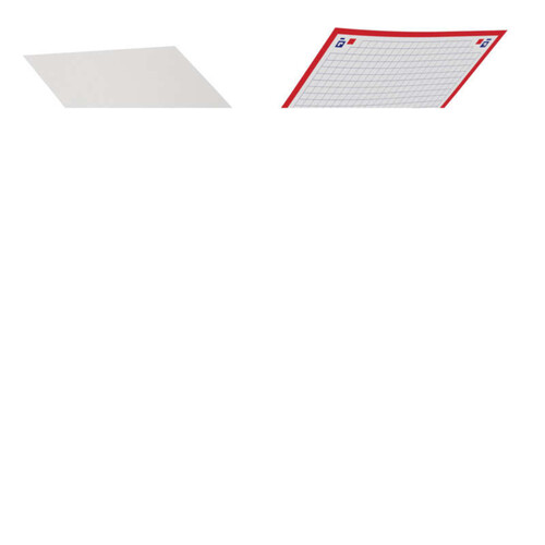 Oxford Bloc de Fiches Bristol Perforées Petits Carreaux 12,5x20x30cm