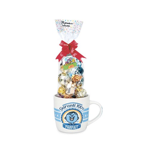 Mug Mr & Mme Bonbons Chocolat au Lait 100g
