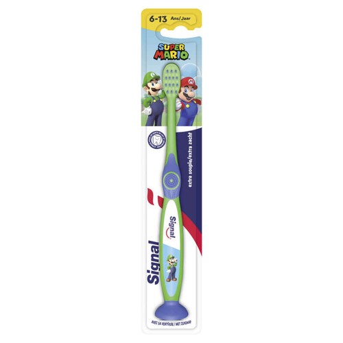 Signal Brosse à Dents Mario Junior 6-13 ans x1