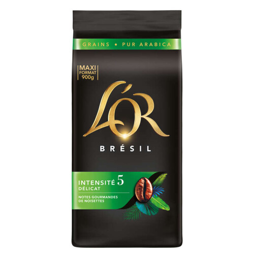 L'Or Premium Brésil Café en Grains 900g