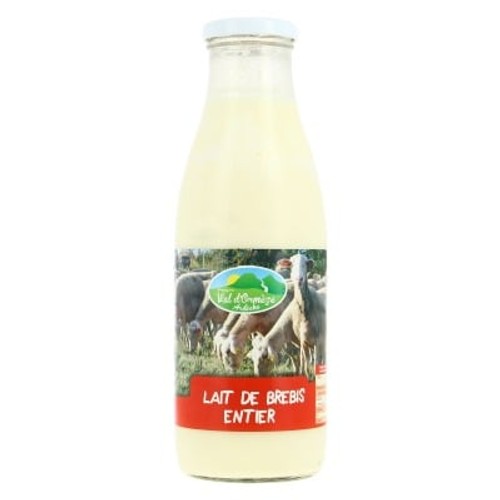 Val d'Ormeze Lait de Brebis Entier Stérilisé 75cl