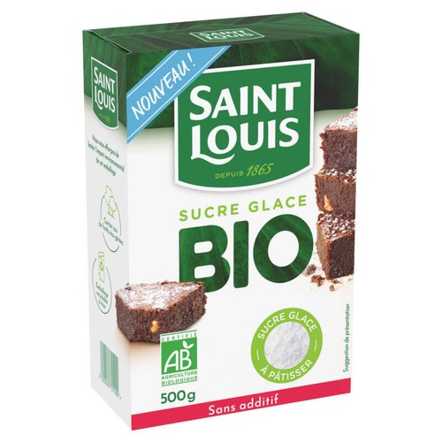 Saint Louis Sucre glace blanc Bio 500g