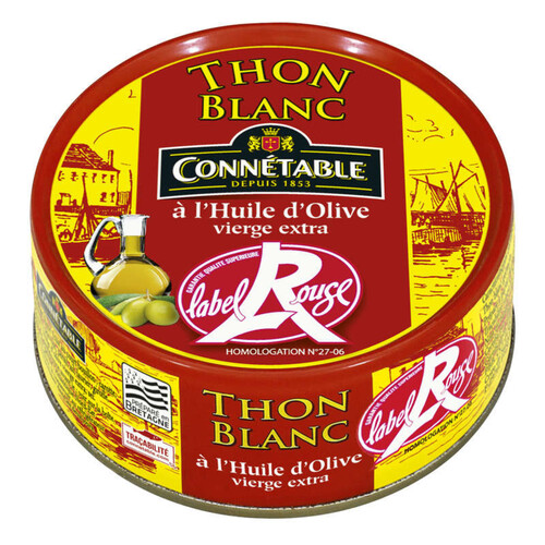 Connétable Thon Blanc À L'Huile D'Olive Vierge 160G