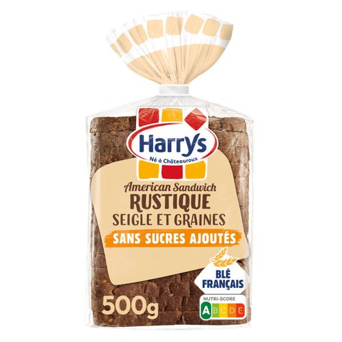 Harry's American sandwich rustique sans sucres ajoutés 500g
