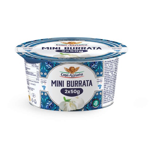 Casa Azzurra Mini Burrata 2x50g