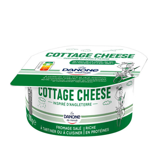 DANONE DU MONDE COTTAGE CHEESE NATURE 200GX1