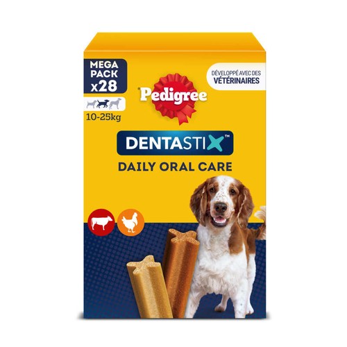 Pedigree Dentastix Bâtonnets pour chien moyen 720g