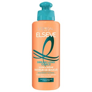 Elseve Dream Long Curls Crème Sauveuse de Boucles Cheveux Abîmés Sans Rinçage 200ml