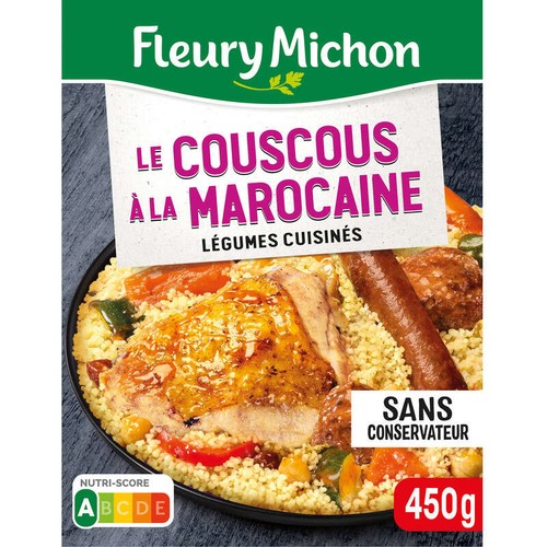 Fleury Michon Le couscous  la marocaine 450g - Monoprix Courses en ligne  et offres