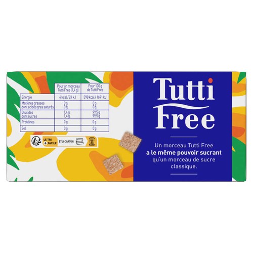 Tutti Free 208 Morceaux Bruns 290g