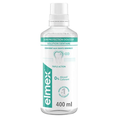 Elmex Bain de bouche Sensi+SN Prot 400ml