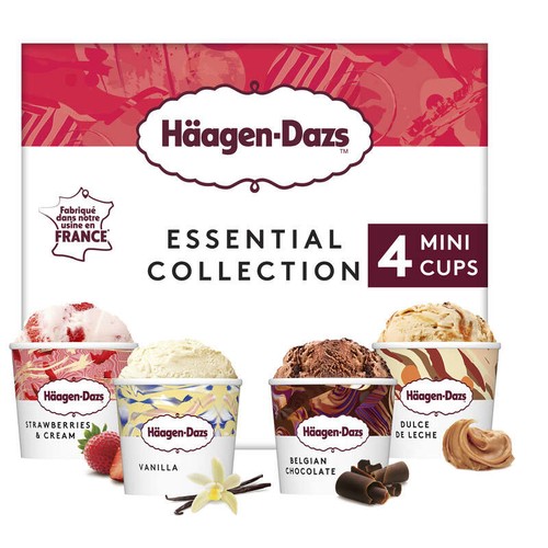 Häagen-Dazs Minipots Essential Collection x4 324g